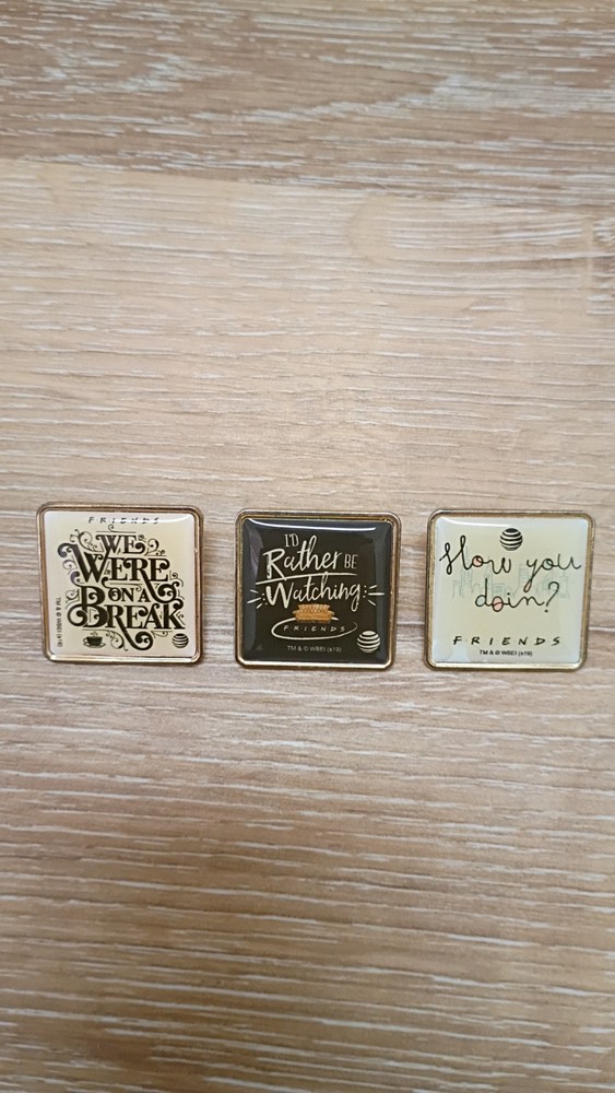 "FRIENDS" Collection Pins