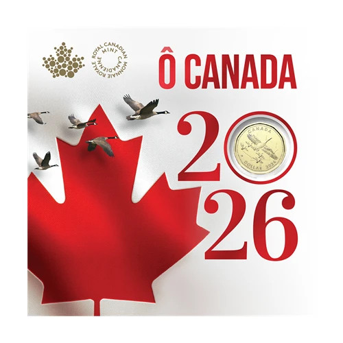 🇨🇦 2026 Oh! Canada 5 Coins Gift Card Set
