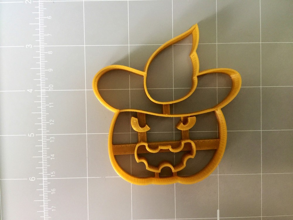 Halloween Pumpkin (style #2) Cookie Cutter