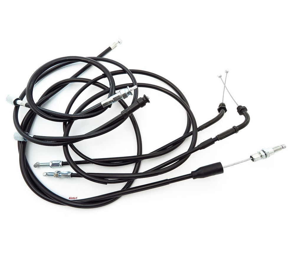 Complete Short Cable Set - Honda CB550 CB750 1969-1976 - Clutch Choke Push Pull