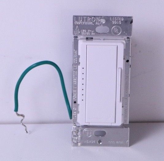 Lutron Dimmer HomeWorks HRD-6D-WH (White) Dimmer