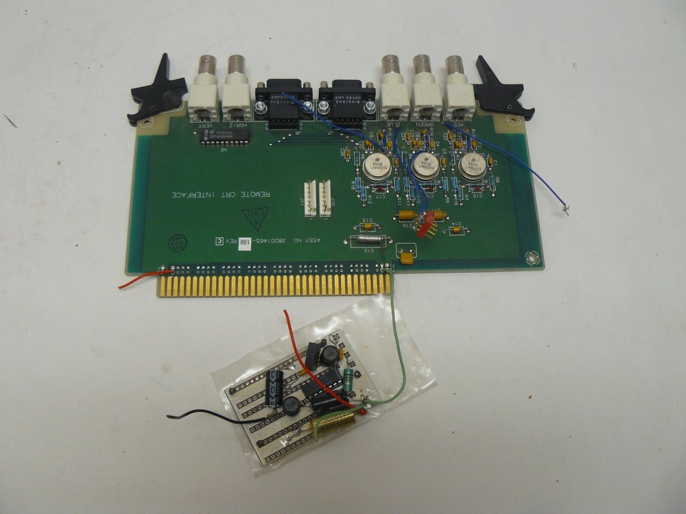 38001465-100 rev C remote CRT interface control card
