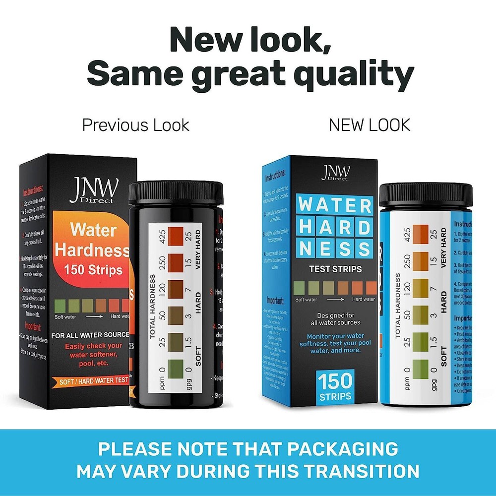 - Quick & Accurate Hardness Test Strips - Ultimate Water Hardness Test Kit - ...