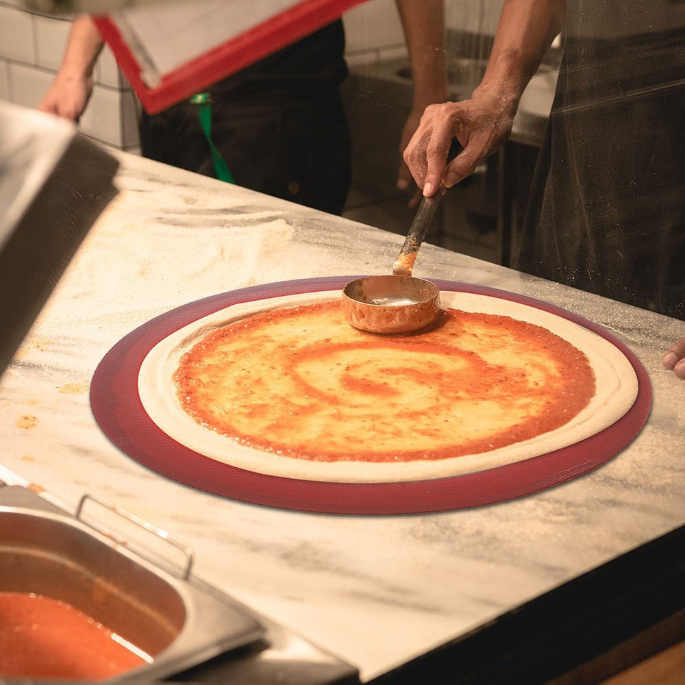 2 Pcs Silicone Pastry Mat Nonstick Baking Mats Kitchen Pan Liners