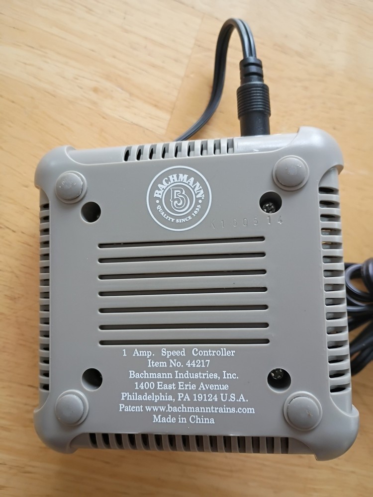 Bachmann Power Pack 46605A Speed Controller with Transformer
