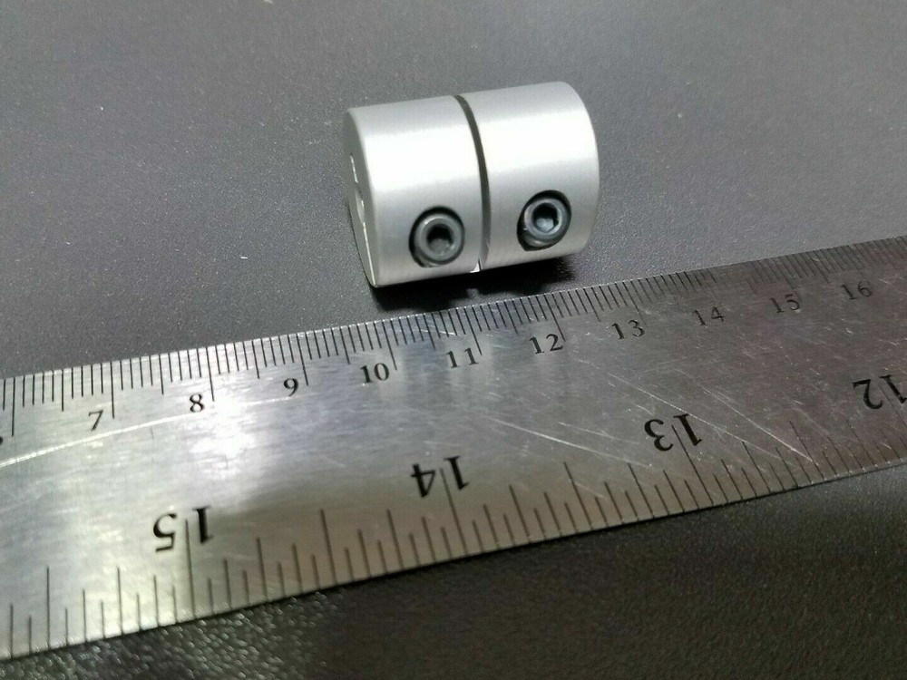 3mm x 3mm Rigid Shaft Coupler CNC Stepper Servo Motor Coupling Clamp Type
