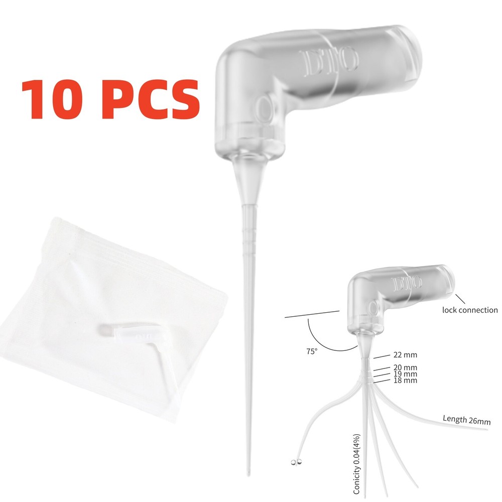 10Pcs Dental Endo Root Canal Tip Irrigator Irrigation Needle Tips Flushing