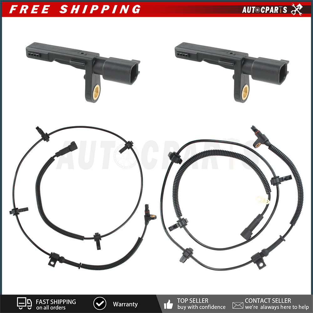 4 ABS wheel speed sensor Front Rear Right & Left For JEEP LIBERTY 2006-2007