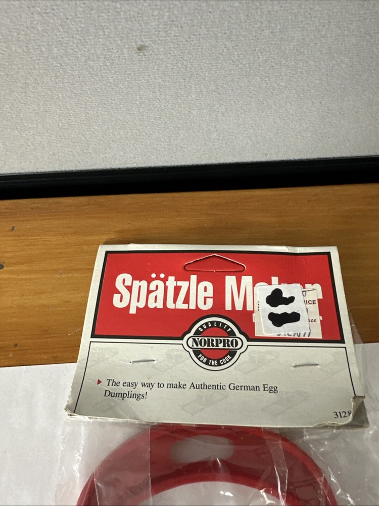 Norpro Grater - Spaetzle Maker New In Packaging