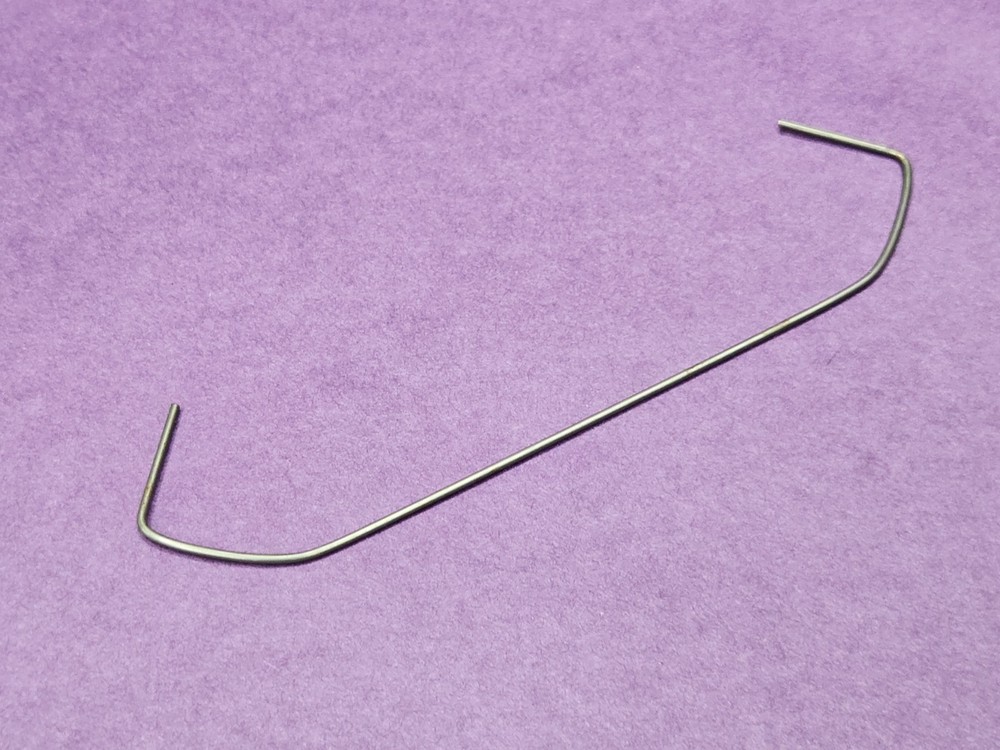 Powder Coating Hooks, Spray Painting Hooks - V Hook .062 x 6"