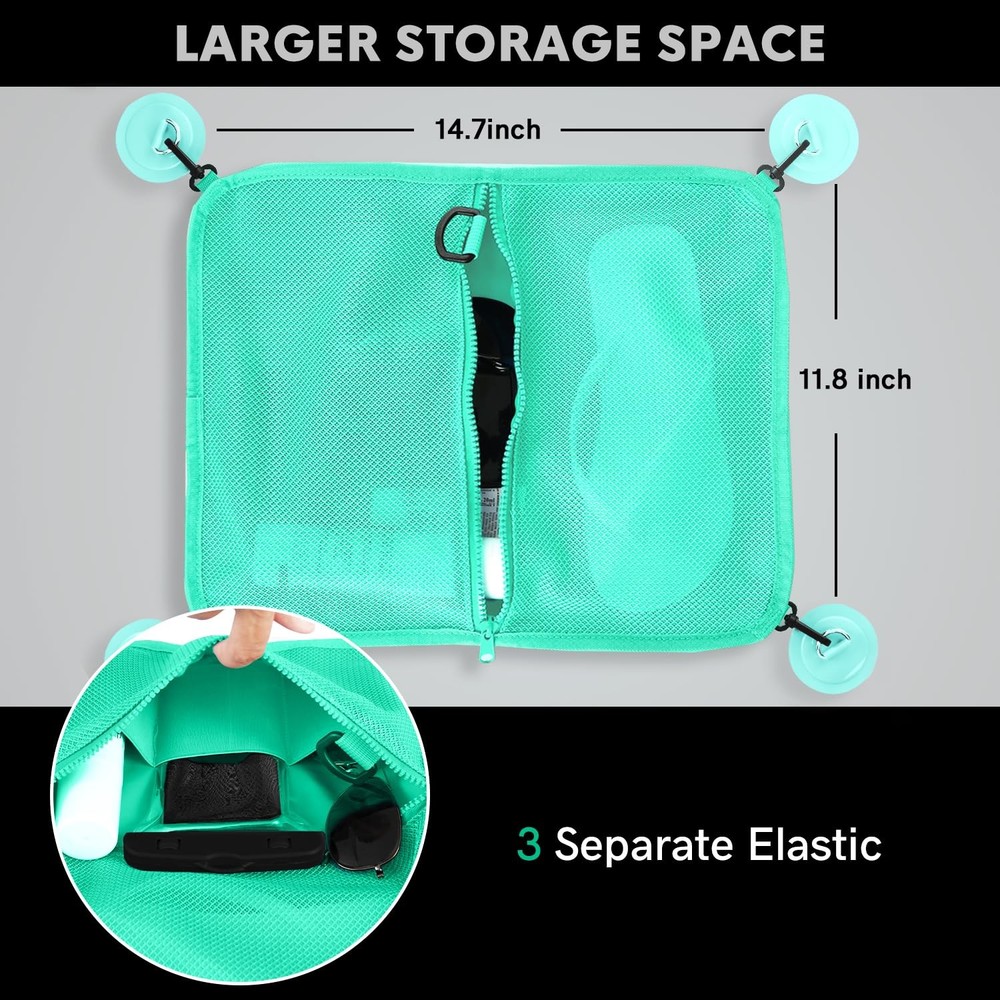 Paddle board Deck Bag Sup Accessories Mesh Storage Deck Bag