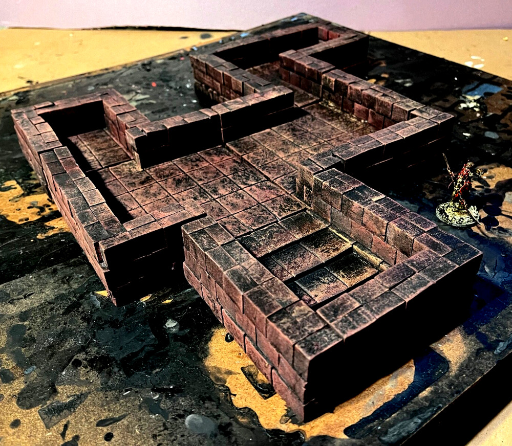 Sci-Fi Terrain pieces .17 – Tabletop Gaming scratch built.