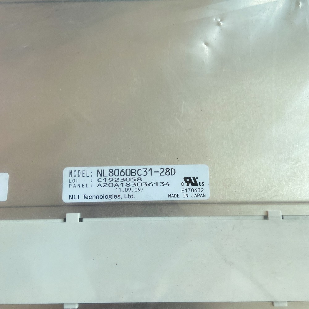 Original For NEC 12.1" NL8060BC31-28D NL8060BC31-28E LCD Screen Display Panel