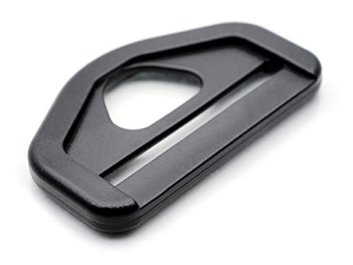 Triangle Ring Buckles Strap Connector Plastic Bar Slide Quality 1 1/4 Inches