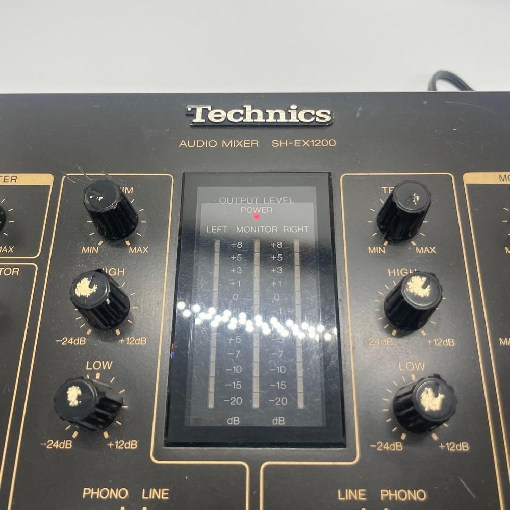JUNK Technics SH-EX1200 DJ Mixer With reverse function Equipped with CA terminal