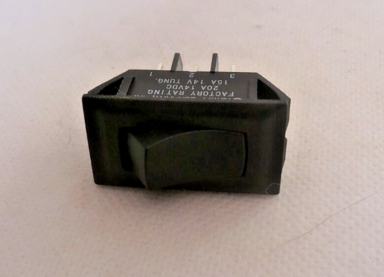 Sigma 1C Rocker Switch Black