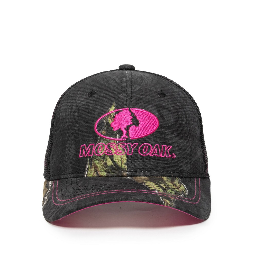 Mossy Oak Ladies Adjustable Baseball Hat Eclipse Camo One Size
