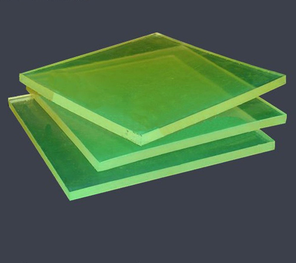 4mm x 13" x 13" Polyurethane Rubber Solid Force Glue PU Sheet Plate