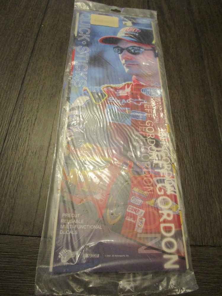 Quick Sticks NASCAR 2003 #24 Dupont Jeff Gordon Reusable Multi-Functional Decals