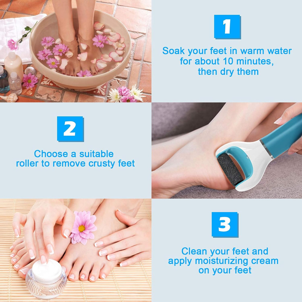 [10/20Pcs] Pedi Replacement Rollers ​Compatible with Amope Pedi Perfect Refills