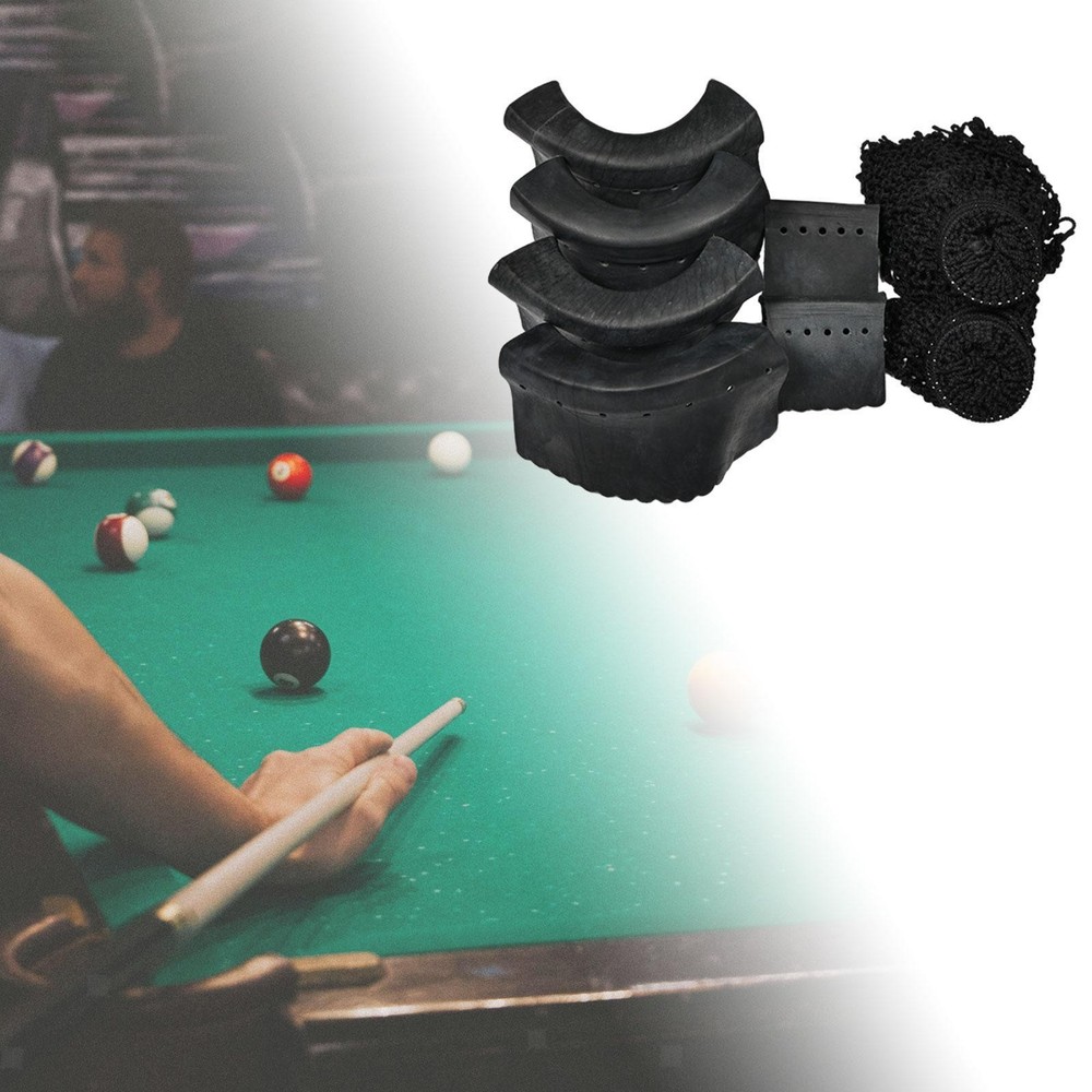 Billiard Table Pockets Set Pool Table Pockets 4 Corner and 2 Side Professional
