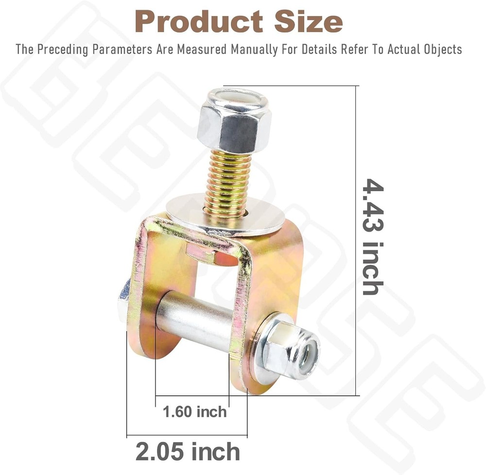 Shock Adapter Mount to Eyelet Conversion Mounts - Heavy Duty Steel
