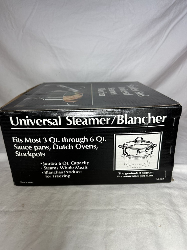 Progressive Stainless Steel Universal Steamer/Blancher