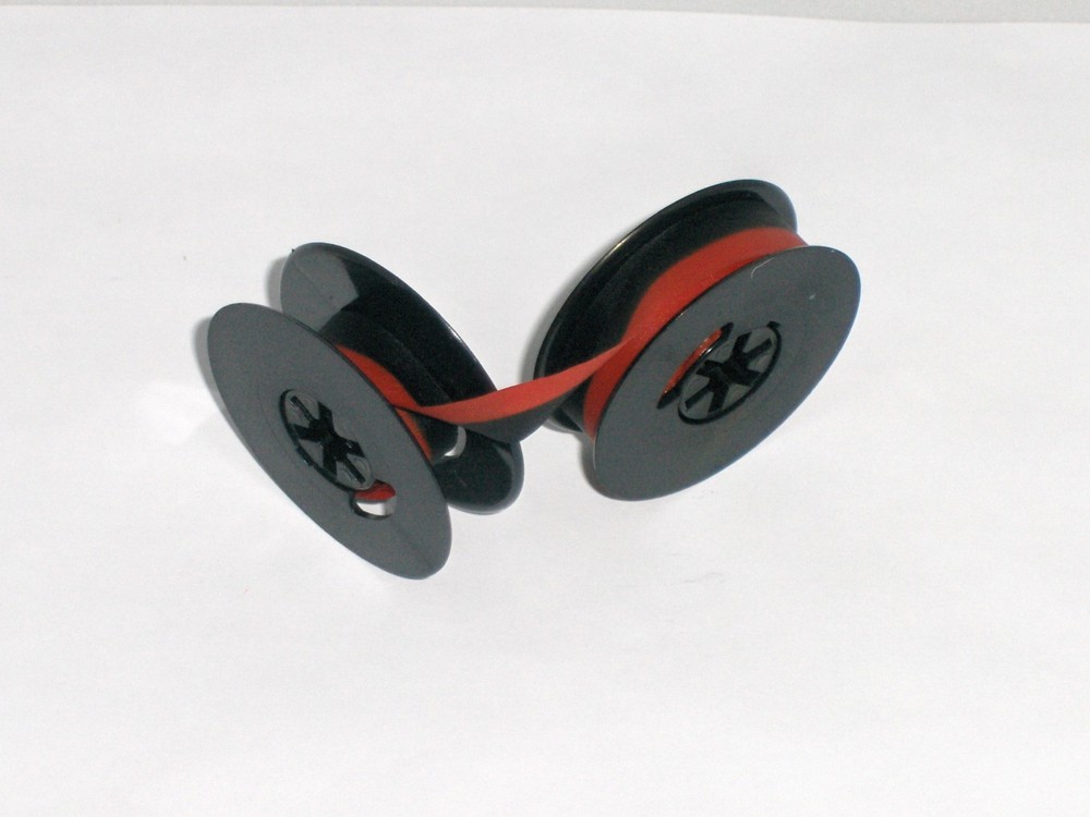 Sears President Portable Typewriter Ribbon - Red/ Black