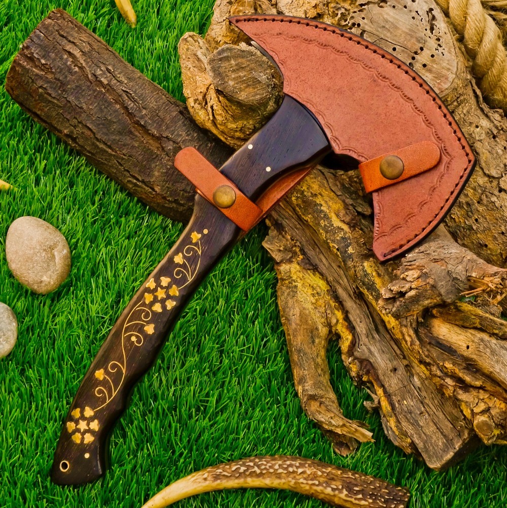 CUSTOM Handmade Carbon Steel Viking Axe , Tomahawk Axe, Throwing Axe Hatchet AXE