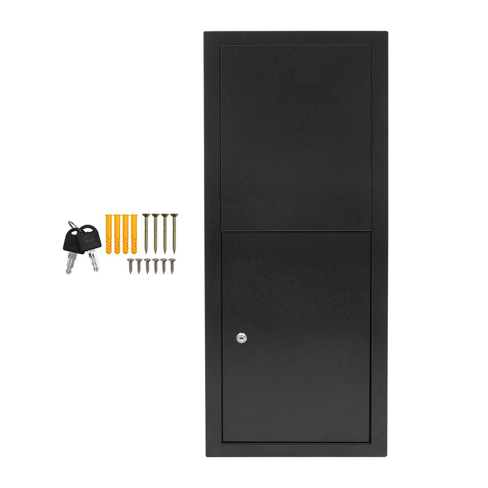 Parcel Drop Box Package Delivery Case Large Envelopes Mail Boxes with Key Lock