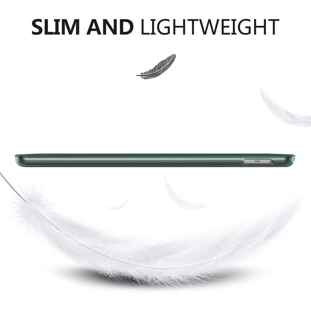 Midnight Green iPad 9th 8th 7th Gen Case Auto Wake Sleep Adjustable Angles