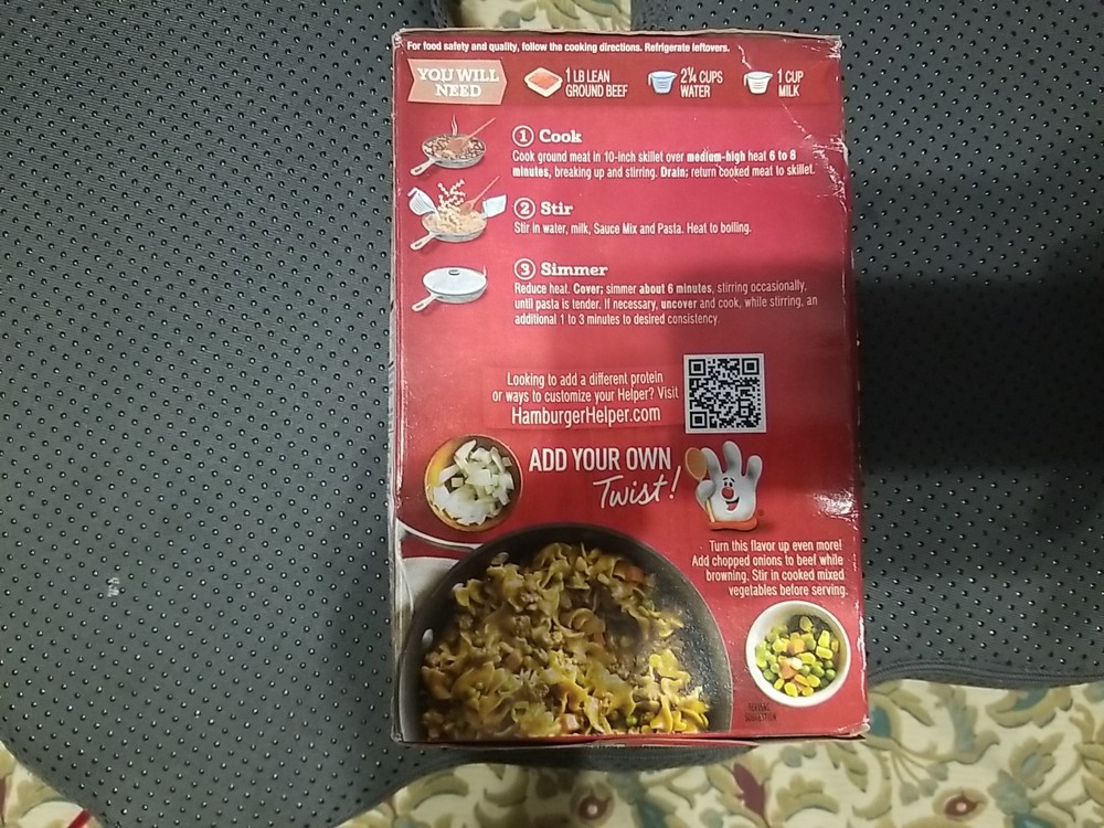 Hamburger Helper Beef Pasta Rich & Savory Sauce 2 Pack