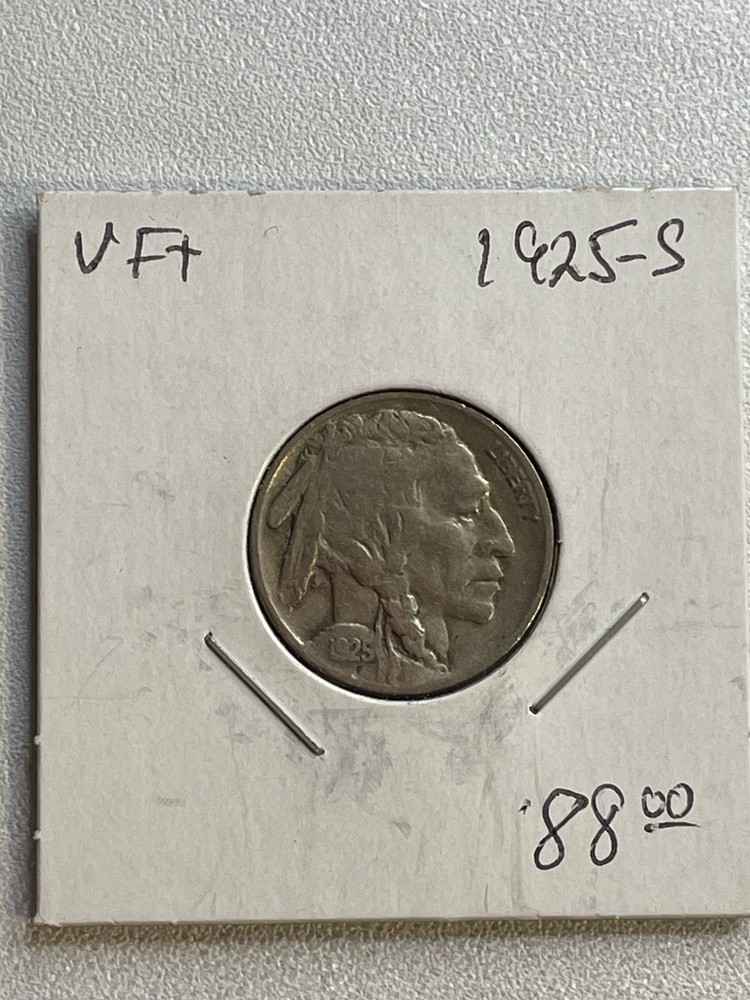 1925-S Buffalo Nickel VF
