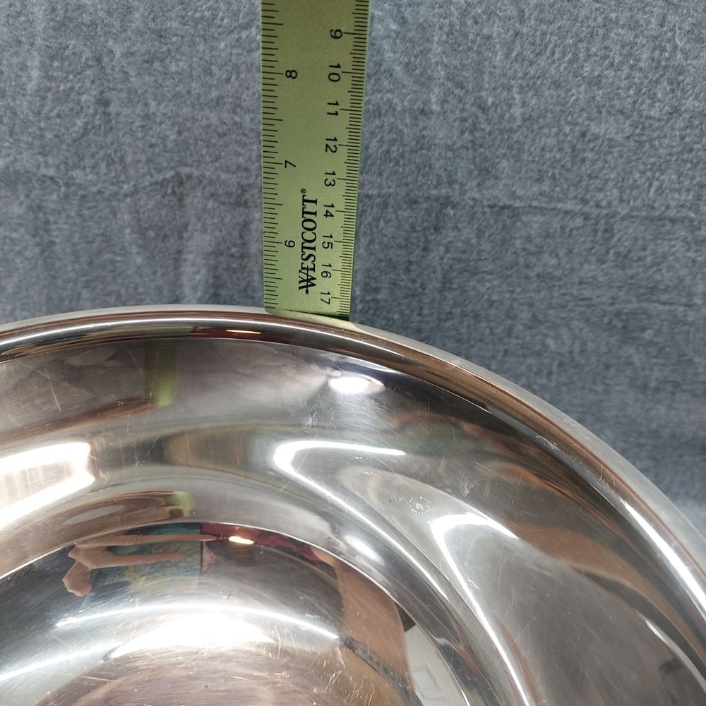 Gorham YC784 Large Silver Plated Decorative Bowl