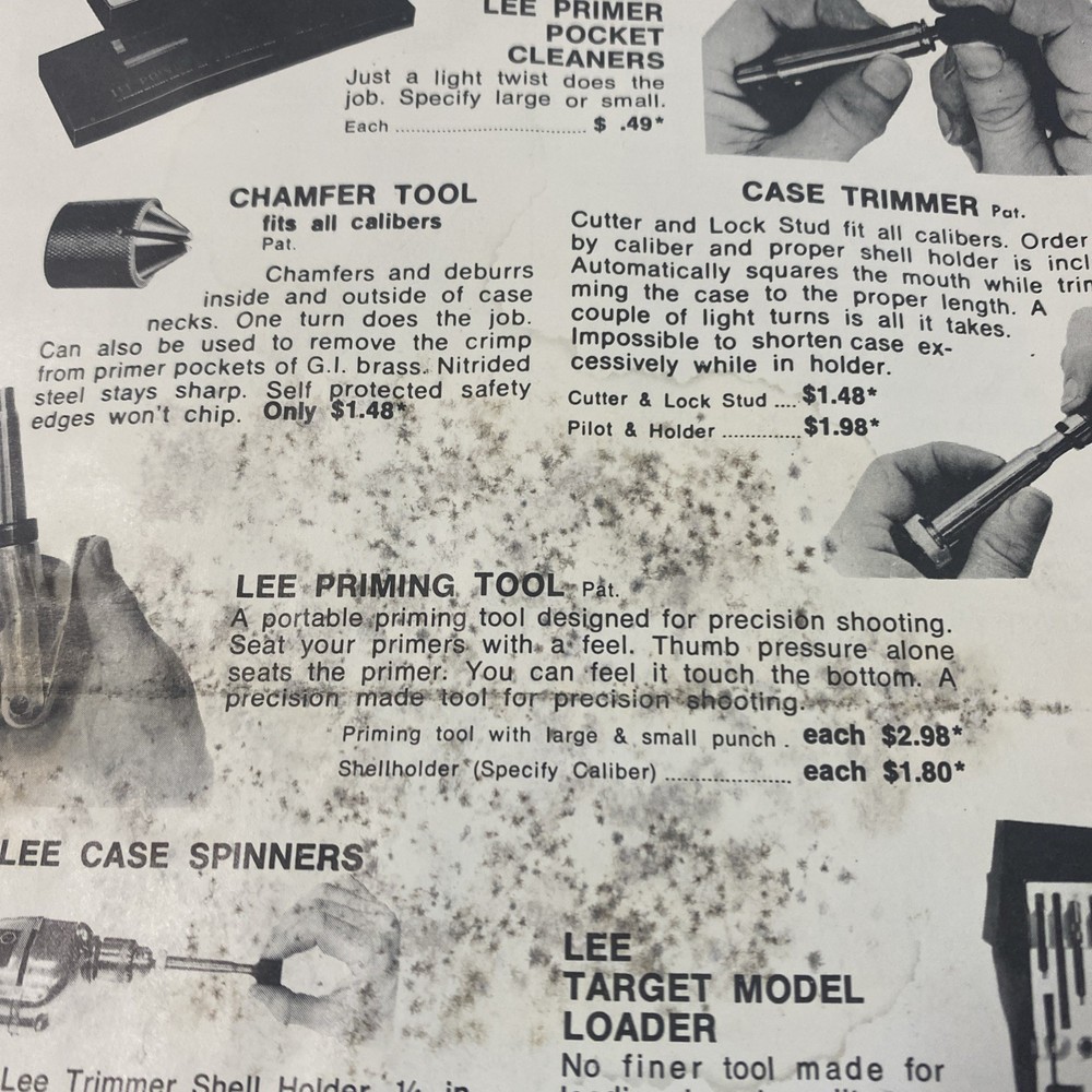 Lee Loader 8X57 Mauser Reloading Kit Set 8MM w/ Instructions