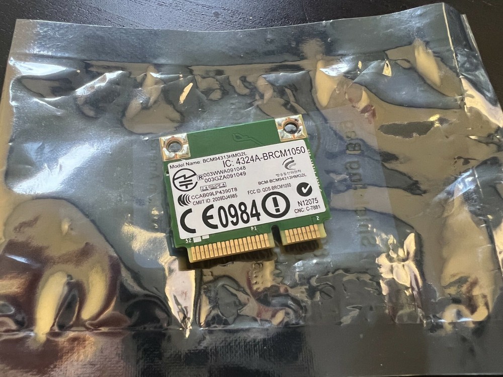 Broadcom BCM94313HMG2L DW1501 Laptop Wireless Card