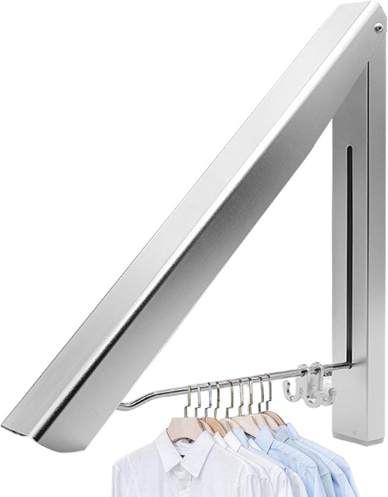 Drying Racks for Laundry Foldable Retractable Clothes Folding Indoor Aluminium