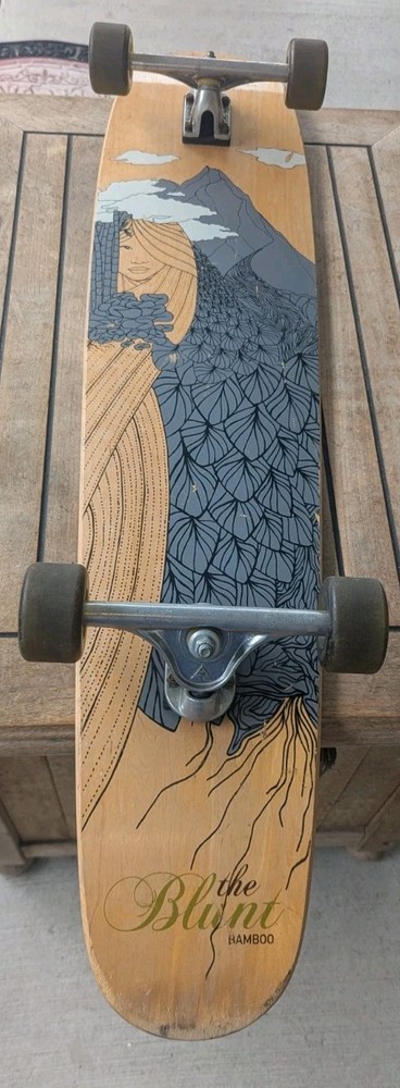 Arbor Bamboo Complete Longboard Venice CA Artwork Cruiser Skateboard Gullwing