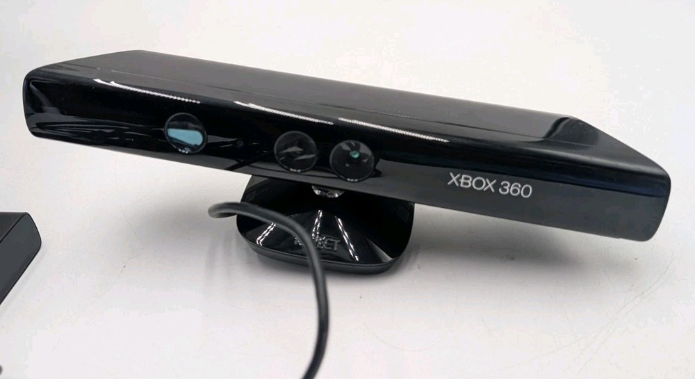 Official Microsoft Xbox 360 Kinect Motion Sensor Bar w/ Kinect Adventures Game