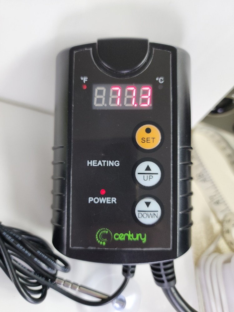 Century Digital Seedling Heat Mat Reptile Thermostat Temperature Controller