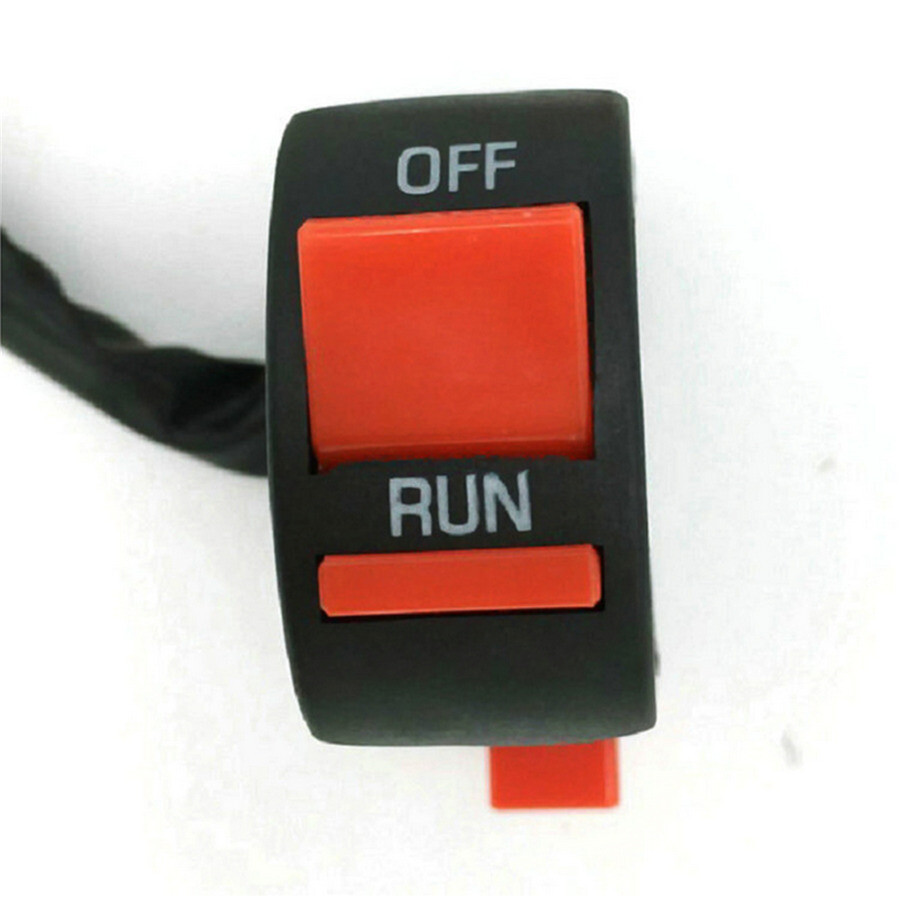 1x Universal 7/8" Motorcycle Handlebar Control Switch Ignition Kill Start Switch