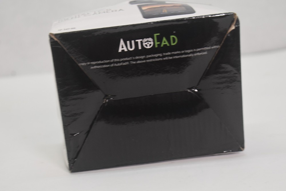 AutoFad Digital LCD Dash Camera 2.2" TFT LCD Screen Car Cam Windshield Mount