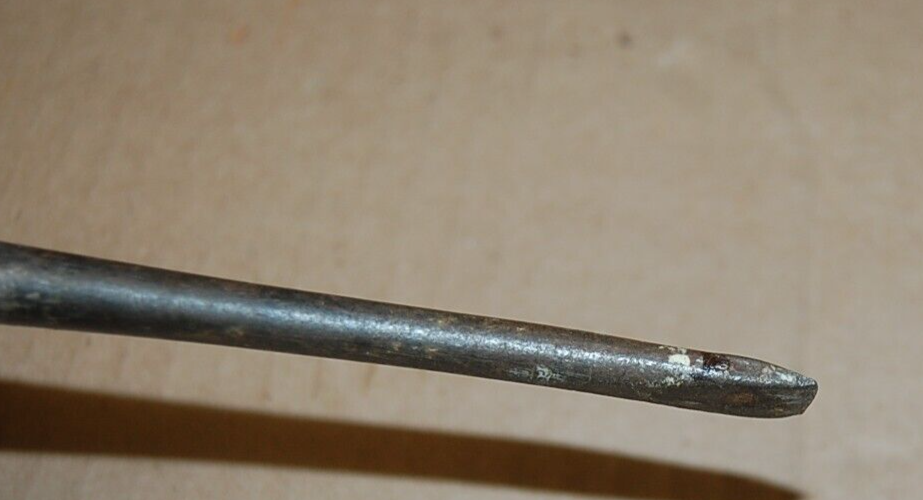 Vintage PEXTO Screwdriver 9" wooden handle