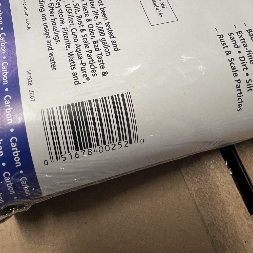 American Plumber W5CIP 5 Micron Standard 10 Inch Undersink Filter (2 Pack)