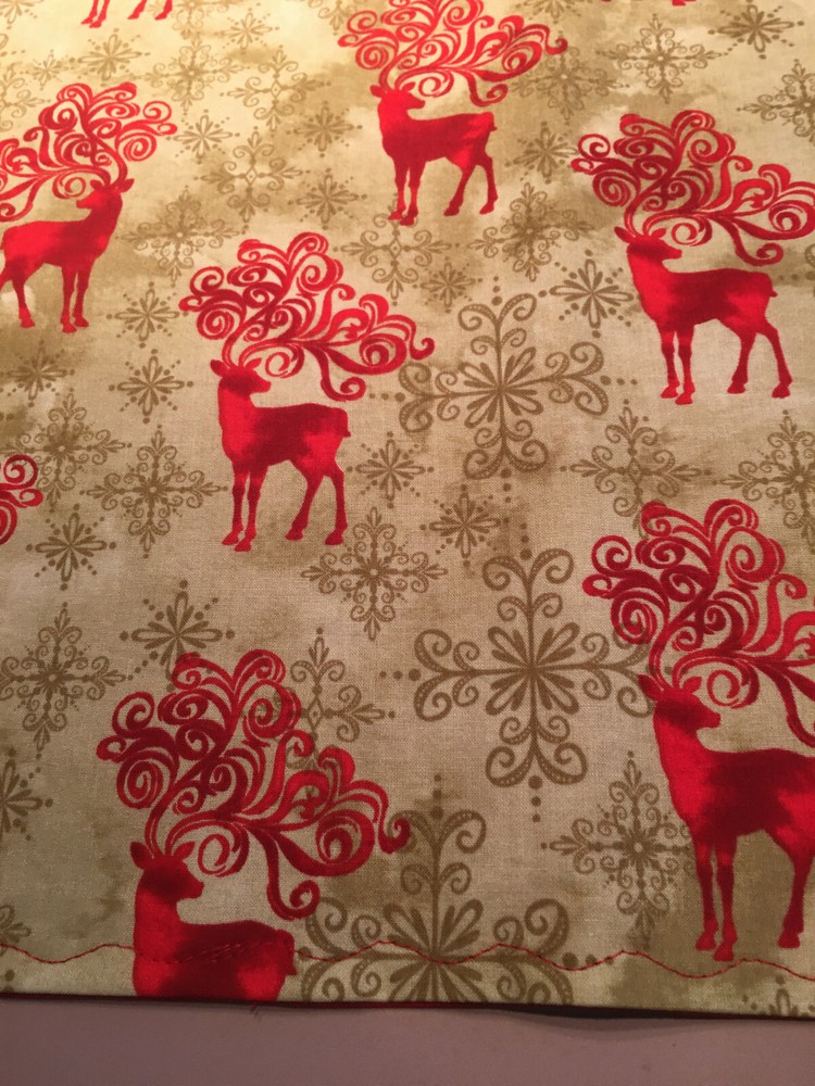 Table Runner Christmas Raindeer