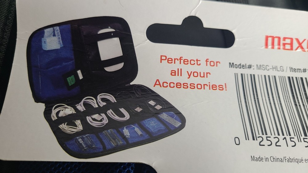 Maxell Hard Shell Mobile Storage Case (max 199536)