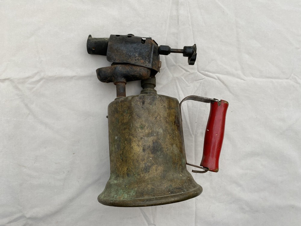 Vintage Brass Plumbers Kerosene Hand Torch