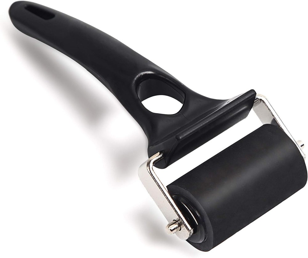 Professional Rubber Roller Brayer - Solid Handle, Easy Cleaning, Premium Quality