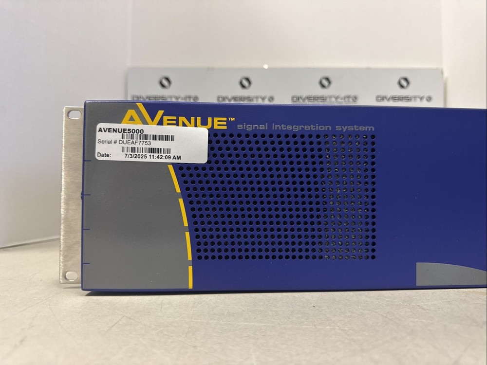 AVENUE SIGNAL INTEGRATION SYSTEM,5000 PROCESS