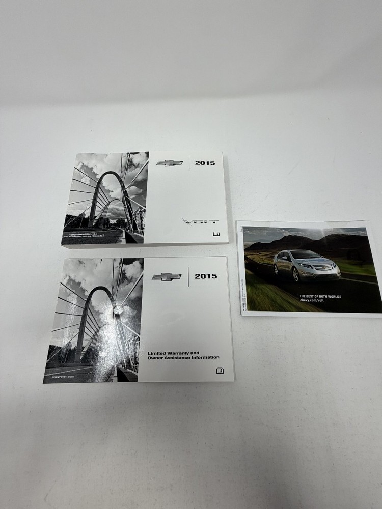 2015 Chevrolet Volt Owners Manual OEM Set